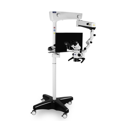 Floor stand SOCO SCM600 dental microscopes, apochromatic optical system, endontic microscopes for root canal treatment